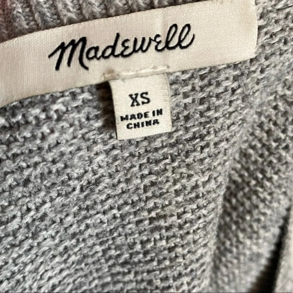 Madewell • Grey Riverside Texture Sweater - Picture 5 of 6